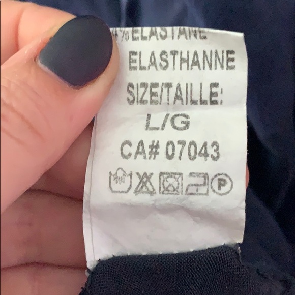 100% SILK MADE IN ITALY LARGE BLUE BLOUSE LACE - Picture 6 of 9